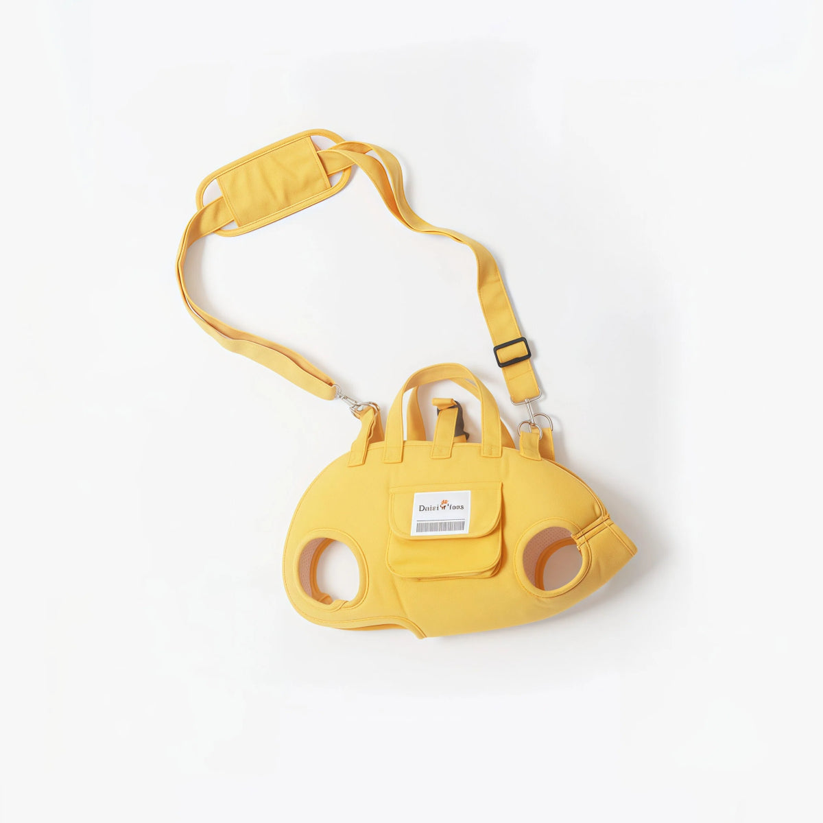 Mustard Yellow Pet Sling Carrier Bag – Hands-Free Carry