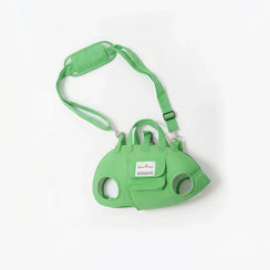 Olive Green Pet Sling Carrier Bag – Hands-Free Carry