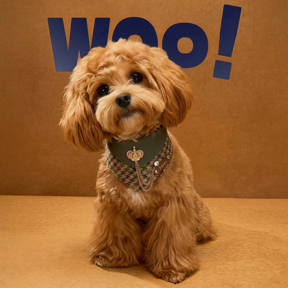 Heritage Wool British-Style Pet Bandana – Customizable