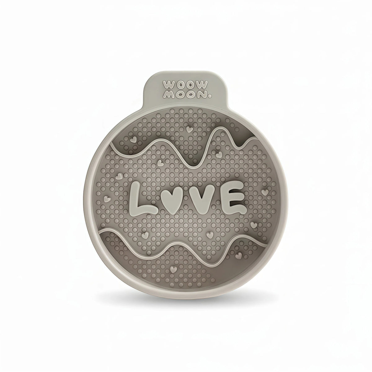 Maze Slow Feeder Dog Bowl – Stone Gray