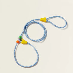 Coastal Blue Braided Rope Dog Leash – Shock Absorbing